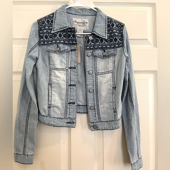 AMERICAN RAG *NEW* jean jacket - Picture 2 of 11